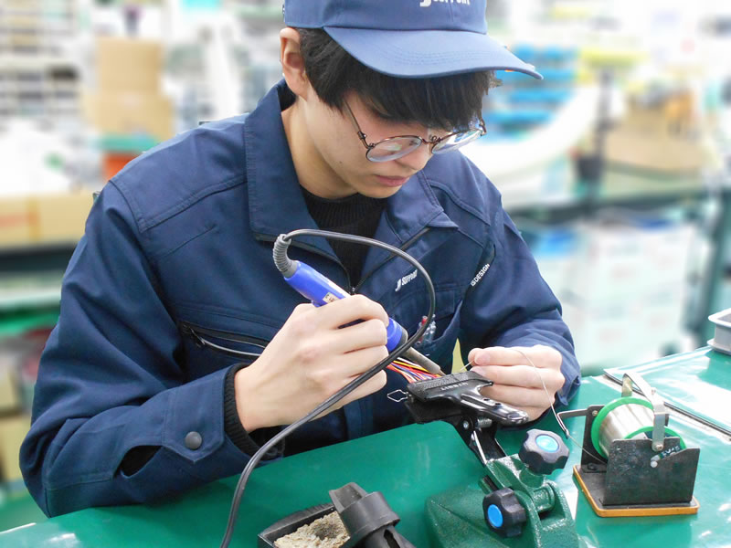 技術二課：安藤 大我（令和7年4月入社）